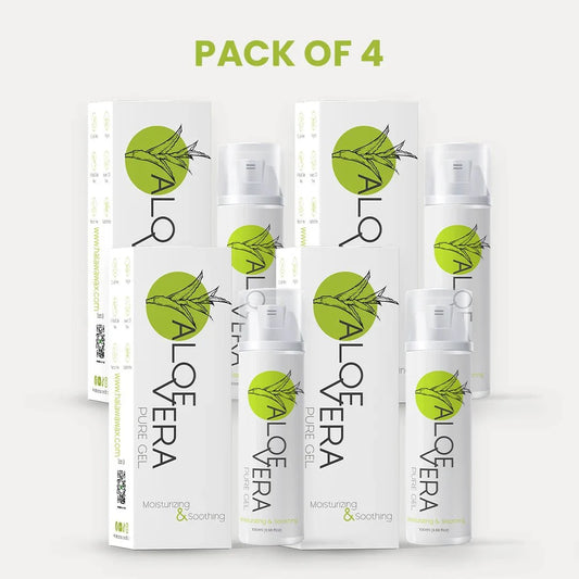 Aloe Vera Pure Gel - 150ml Pack of 4